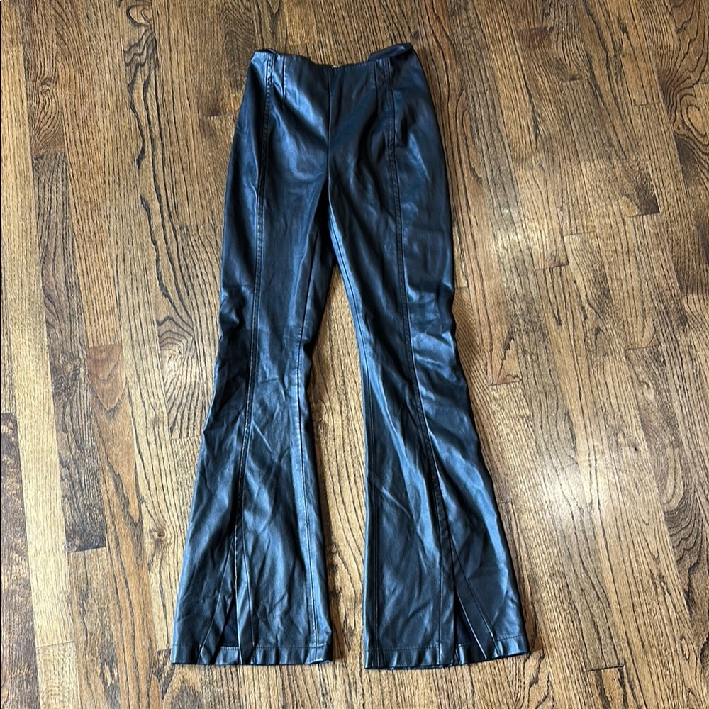 Free People Black Flare Pants